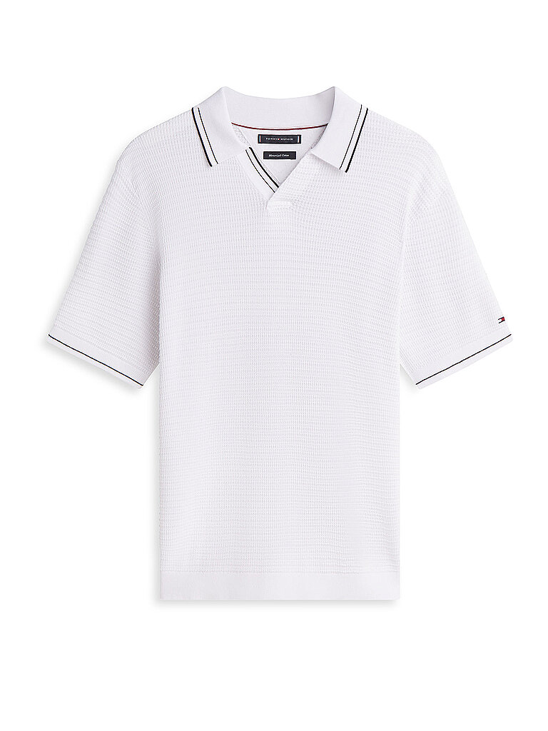 TOMMY HILFIGER Poloshirt  weiss | S