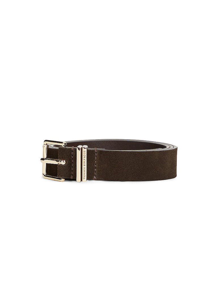 TOMMY HILFIGER Ledergürtel   braun | 75