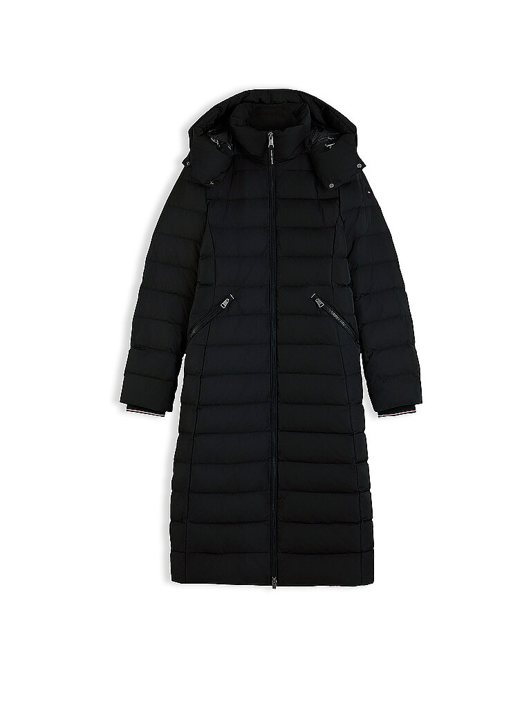 TOMMY HILFIGER Steppmantel schwarz | XS