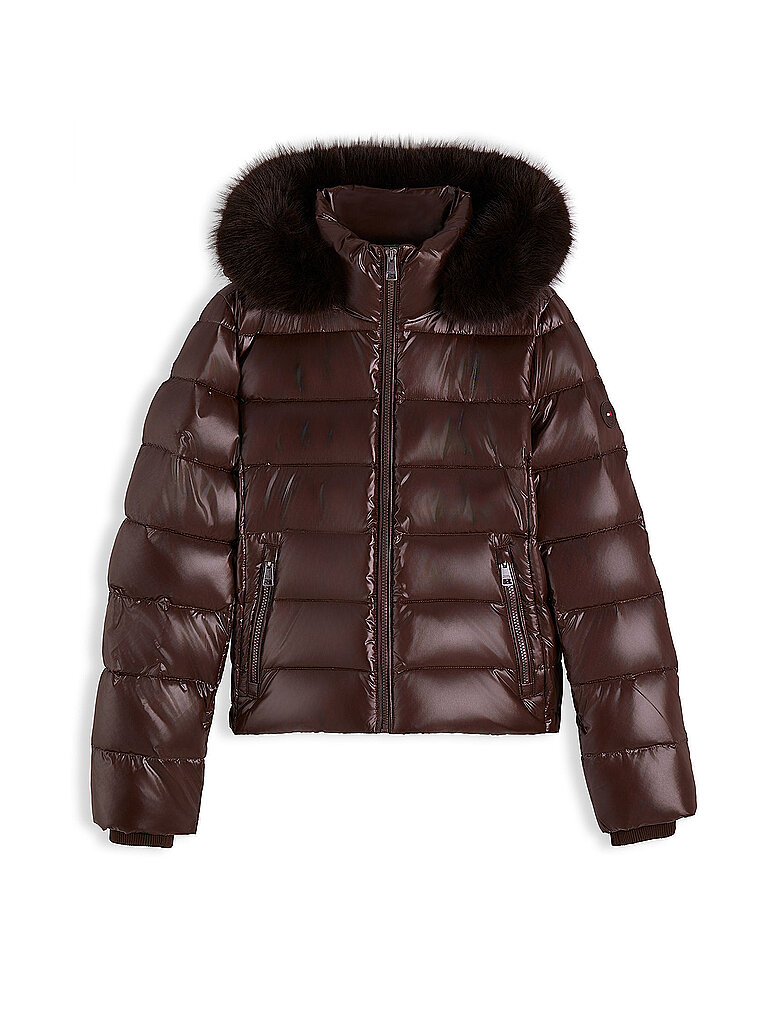 TOMMY HILFIGER Steppjacke braun | S