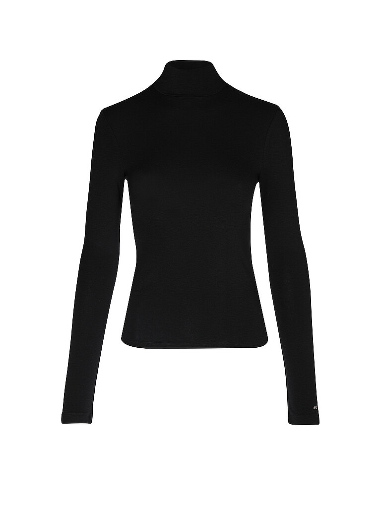 TOMMY HILFIGER Rollkragenpullover  schwarz | M