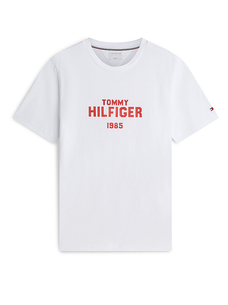 TOMMY HILFIGER T-Shirt  weiss | S