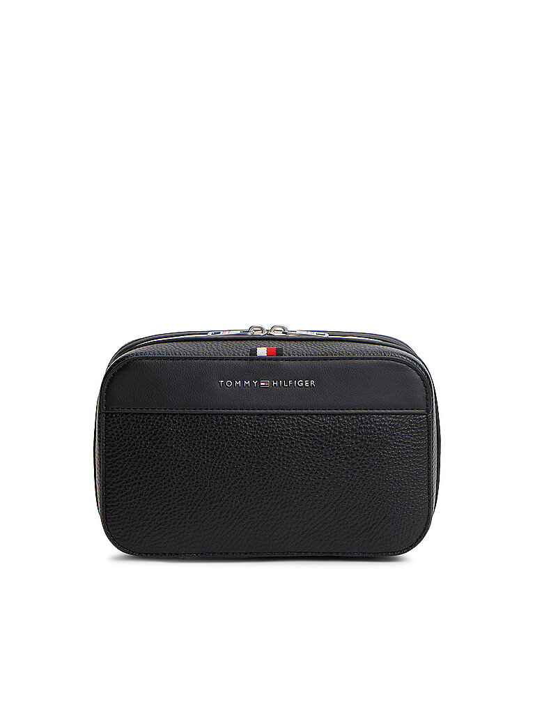 TOMMY HILFIGER Toilettetasche TH CENTRAL schwarz