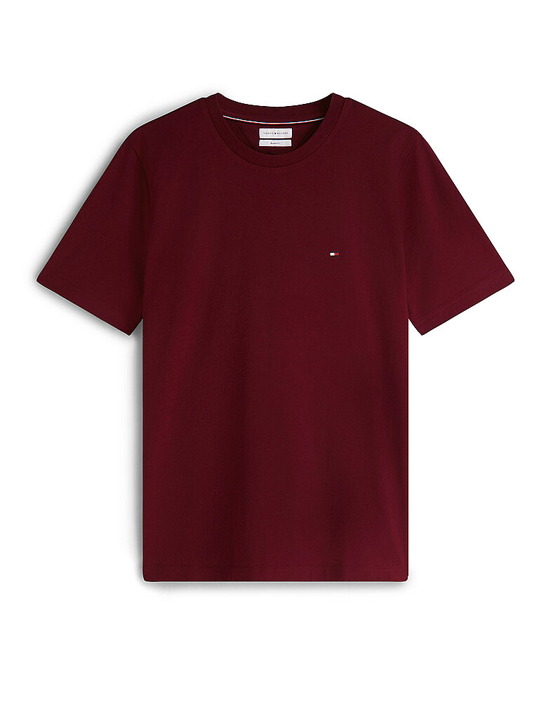 TOMMY HILFIGER T-Shirt dunkelrot | L