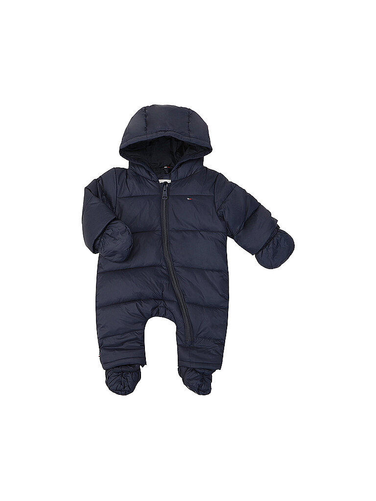 TOMMY HILFIGER Baby Schneeanzug ESSENTIAL dunkelblau | 74
