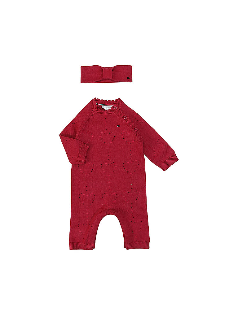 TOMMY HILFIGER Strampler rot | 62