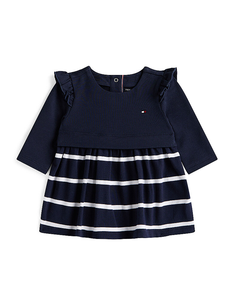 TOMMY HILFIGER Baby Mädchen Kleid dunkelblau | 74