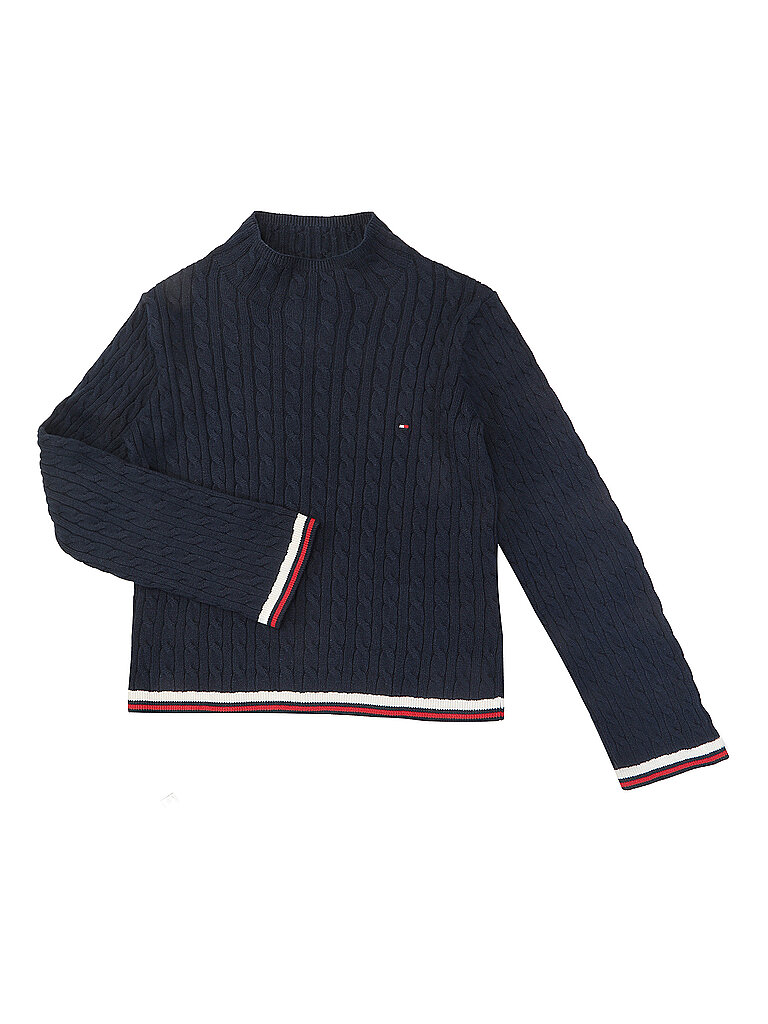 TOMMY HILFIGER Mädchen Pullover dunkelblau | 164