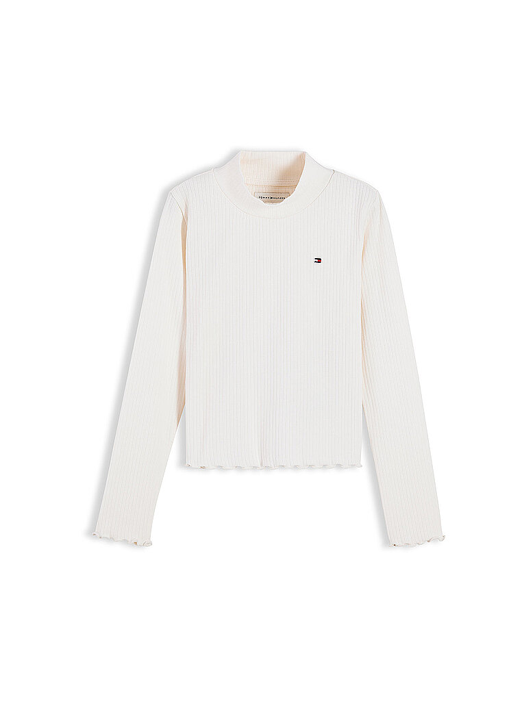 TOMMY HILFIGER Mädchen Langarmshirt  weiss | 152