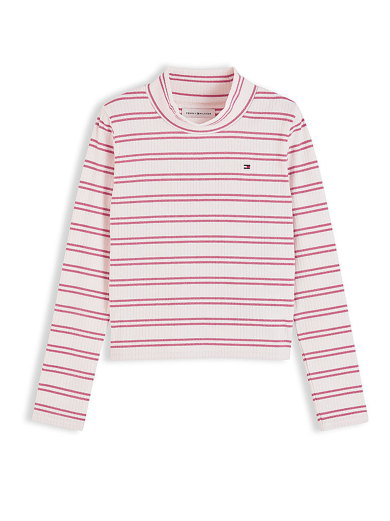 TOMMY HILFIGER Mädchen Langarmshirt  weiss | 164