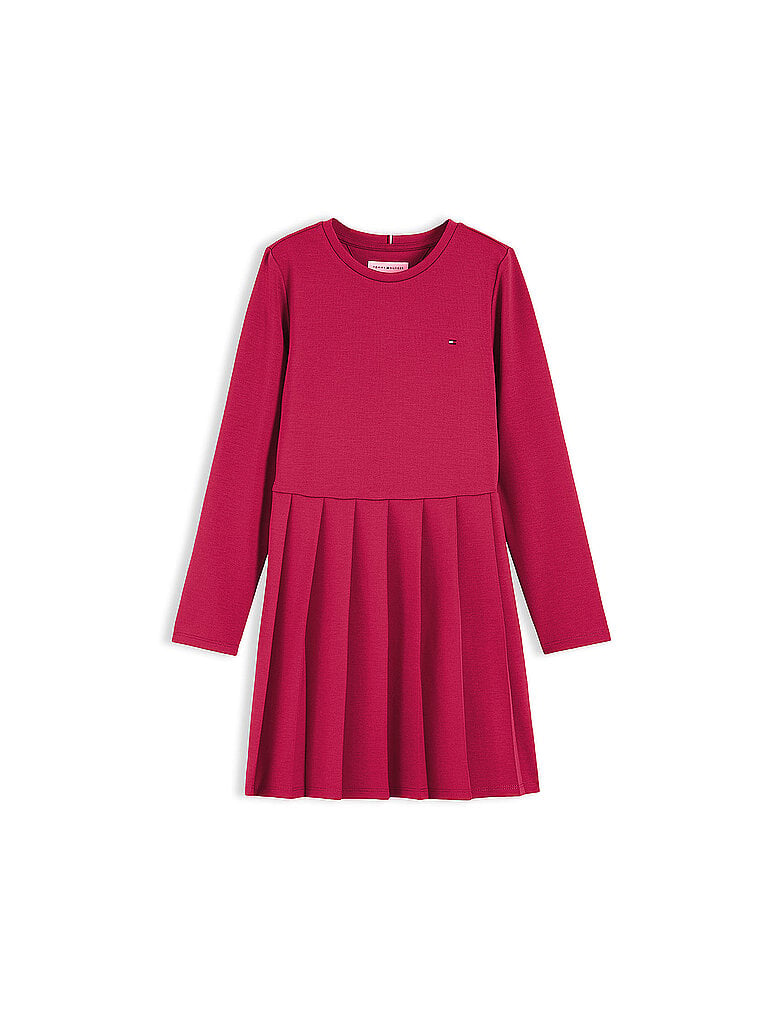 TOMMY HILFIGER Mädchen Kleid  dunkelrot | 140