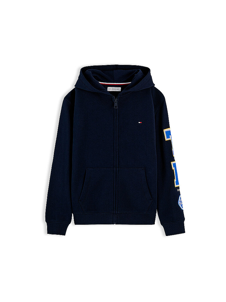 TOMMY HILFIGER Jungen Sweatjacke  dunkelblau | 176