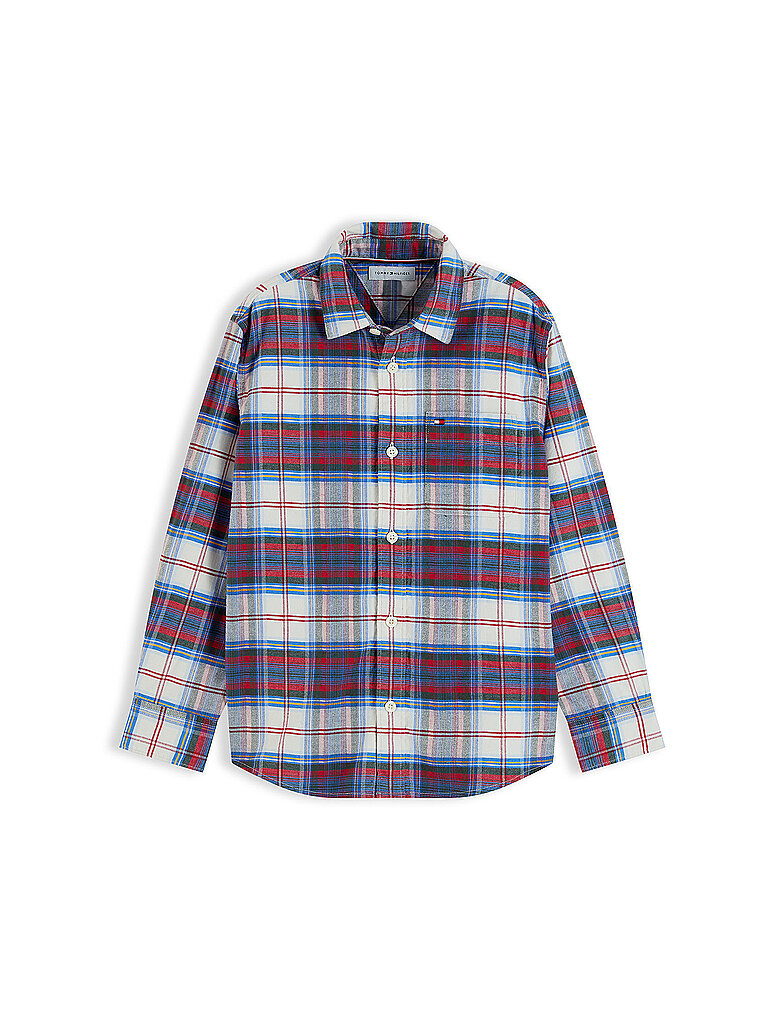 TOMMY HILFIGER Jungen Hemd dunkelblau | 140