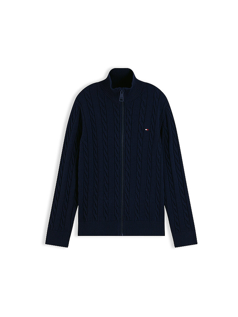 TOMMY HILFIGER Jungen Strickjacke dunkelblau | 164