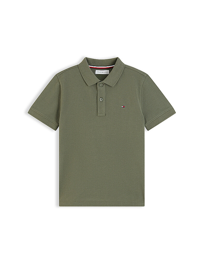TOMMY HILFIGER Jungen Poloshirt  dunkelgrün | 164