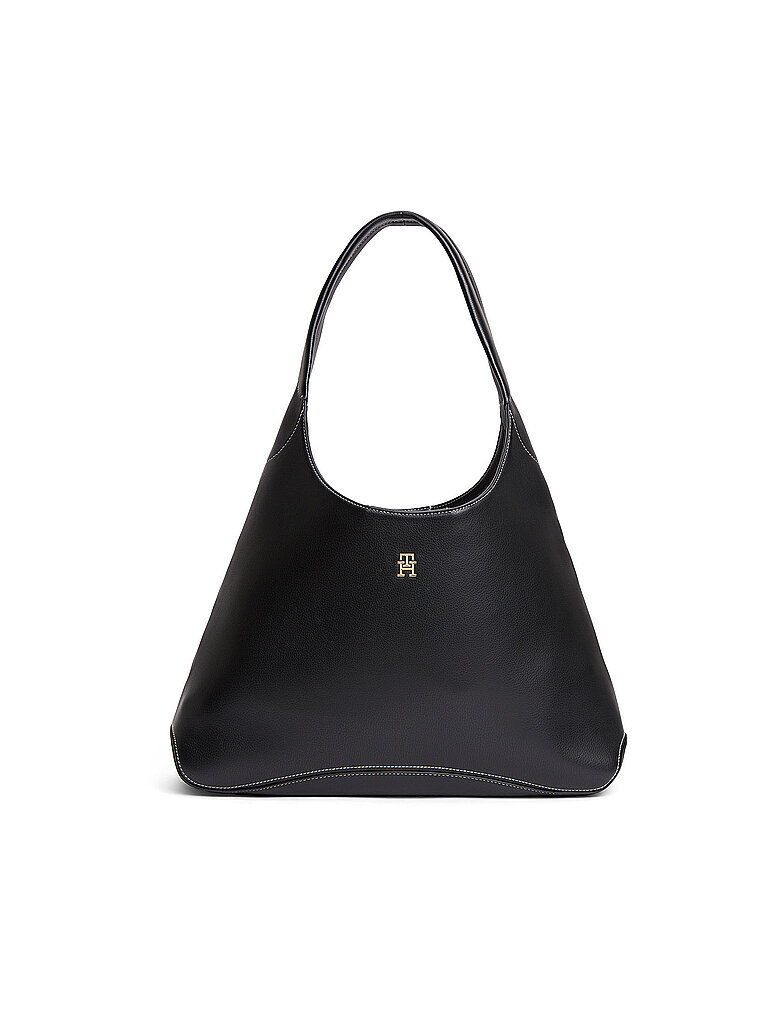 TOMMY HILFIGER Tasche - Hobo Bag TH EVERYDAY schwarz