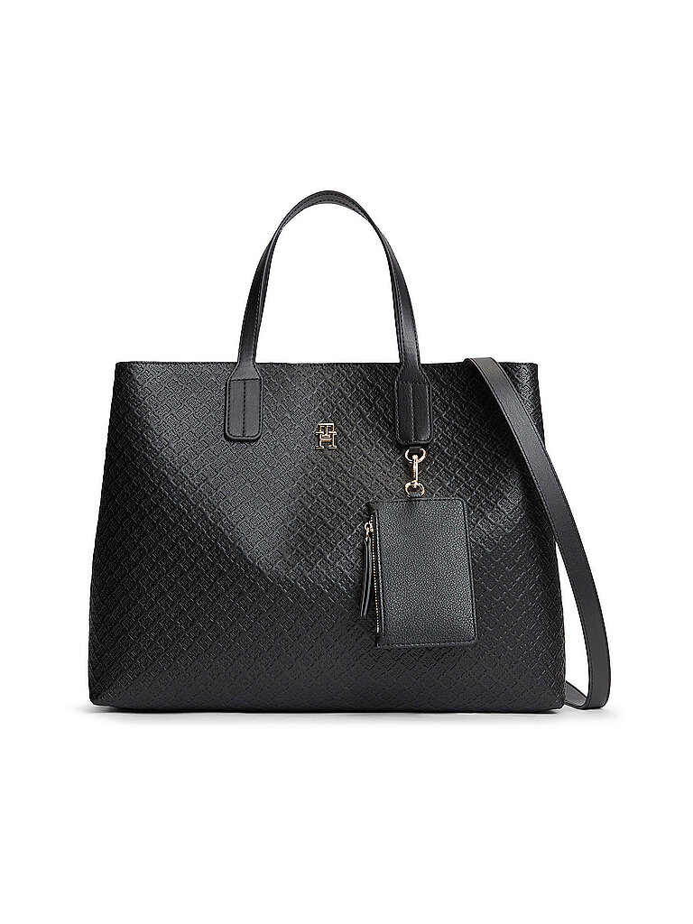 TOMMY HILFIGER Tasche - Henkeltasche TH ICON schwarz