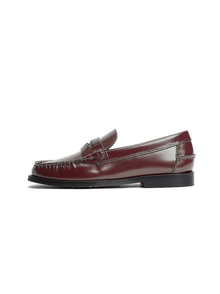 TOMMY HILFIGER Loafers TH PENNY BAR dunkelrot | 41