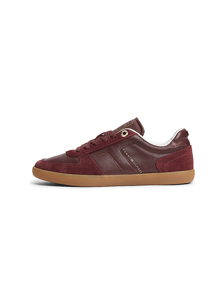 TOMMY HILFIGER Sneaker TH TRIBECA dunkelrot | 37