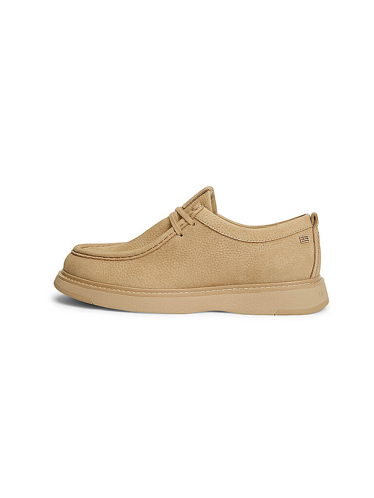 TOMMY HILFIGER Schnürschuhe  camel | 42