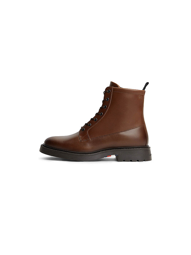 TOMMY HILFIGER Schnürschuhe  braun | 44