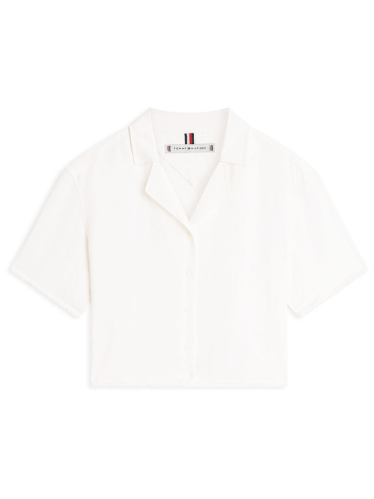 TOMMY HILFIGER Bluse weiss | M