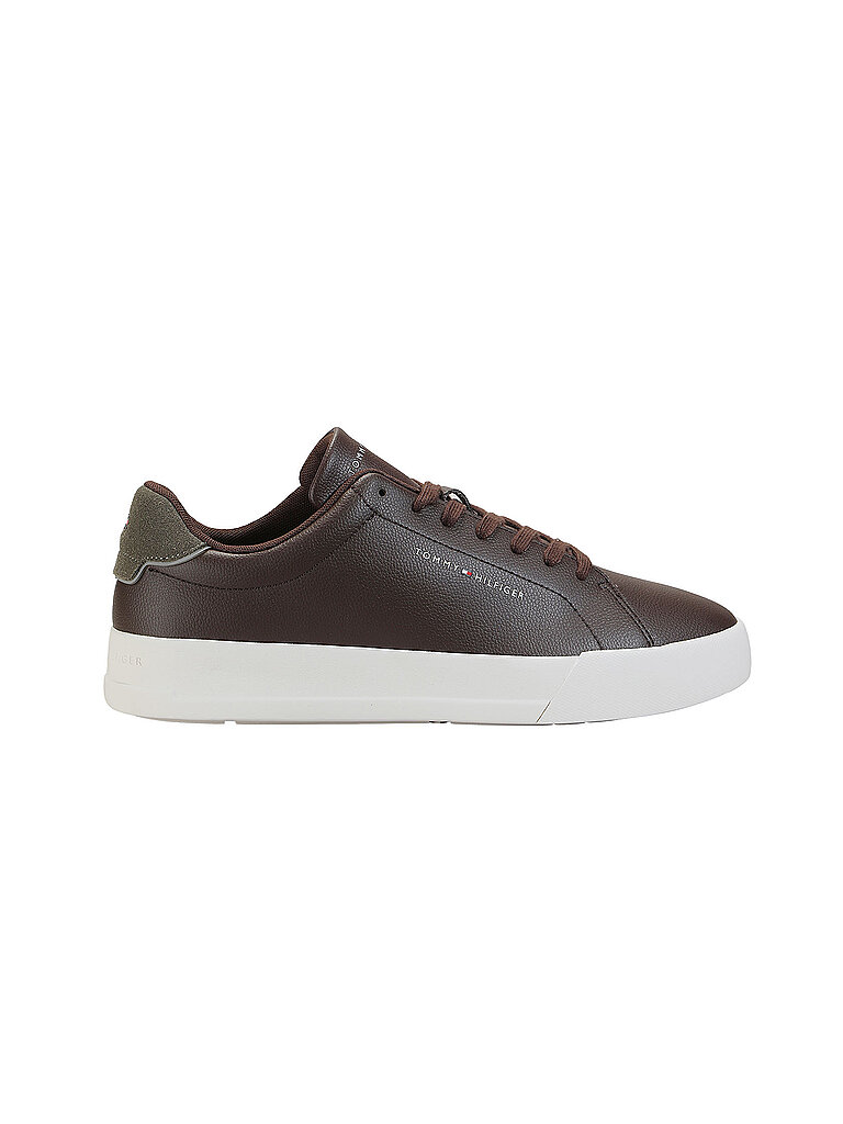 TOMMY HILFIGER Sneaker TH COURT  olive | 44