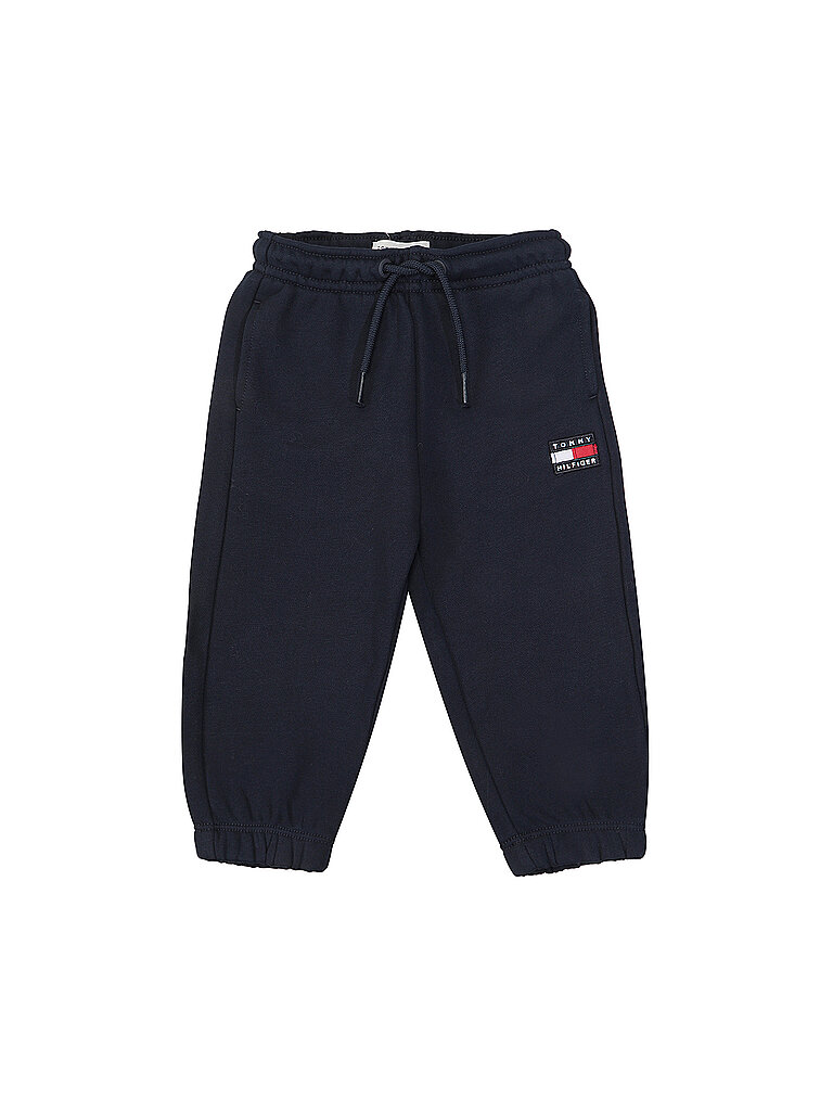 TOMMY HILFIGER Baby Jogginghose  dunkelblau | 80