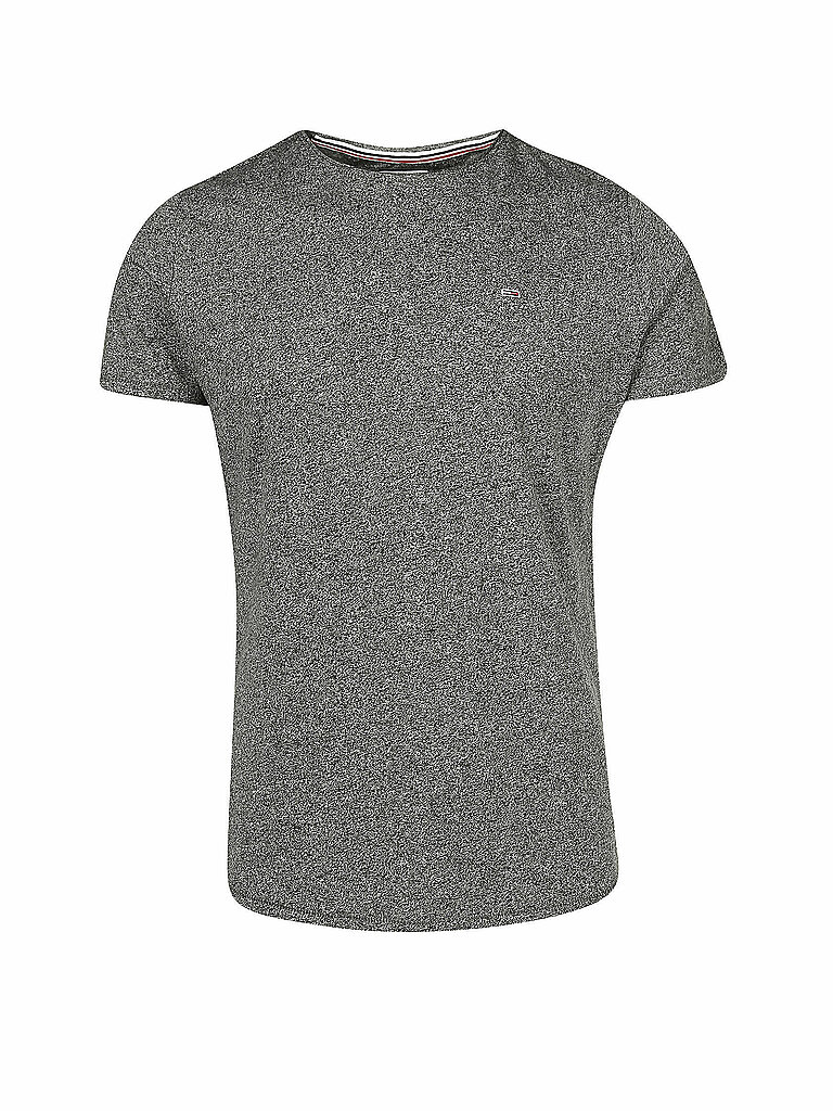 TOMMY JEANS T-Shirt Slim Fit JASPER schwarz | XS