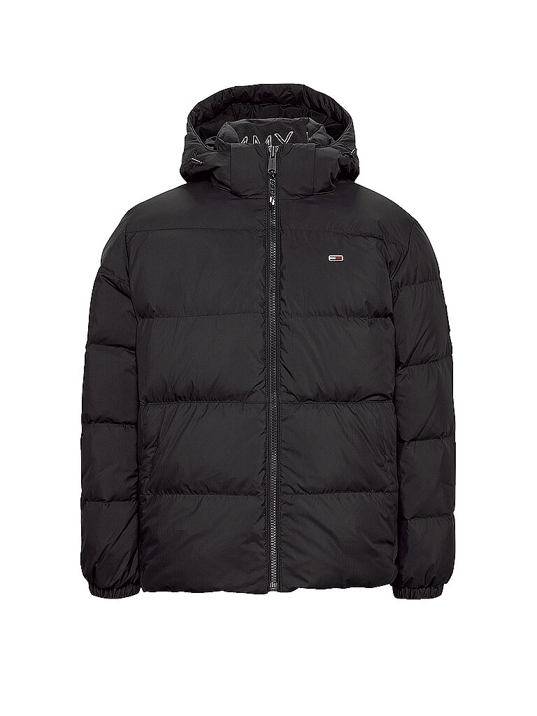 Tommy Jeans Puffer Jacket Essential Black