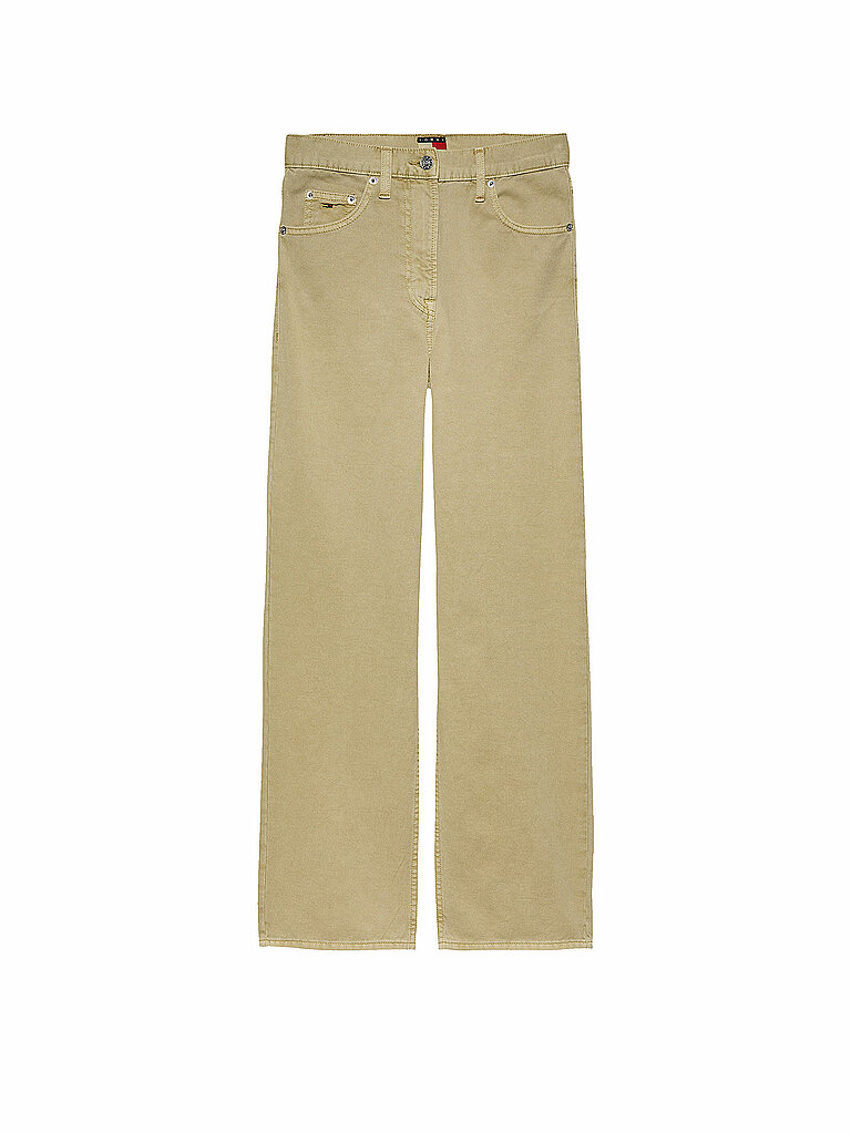 TOMMY JEANS Jeans Straight Fit LAYLA beige | 28/L30