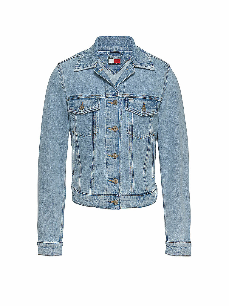 Jeansjacke hellblau M damen