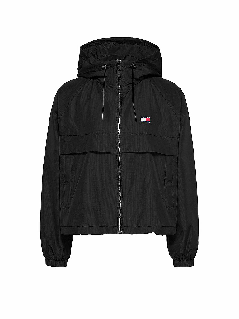 TOMMY JEANS Windbreaker schwarz | L