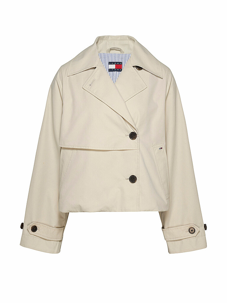 TOMMY JEANS Jacke beige | L