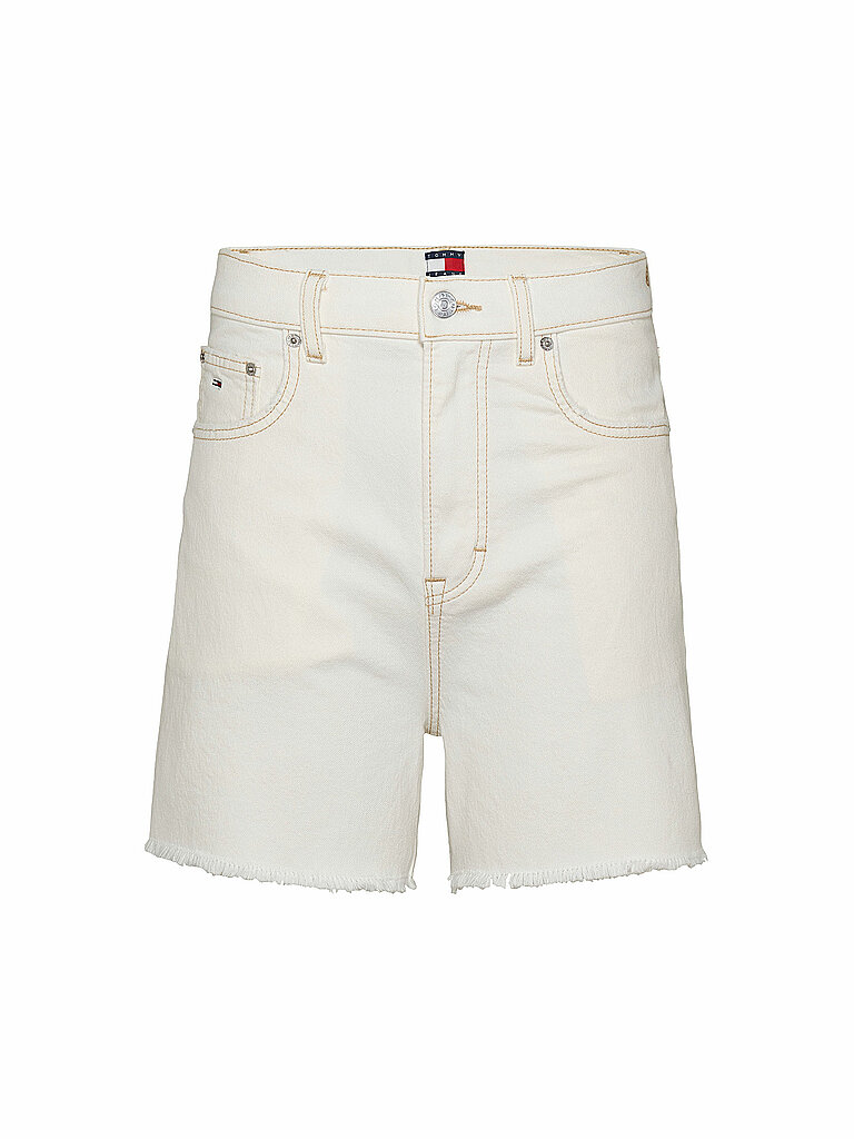 Jeansshorts Mom Fit weiss 24 damen