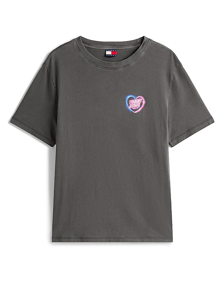 TOMMY JEANS T-Shirt TJW RLX NEON  schwarz | M