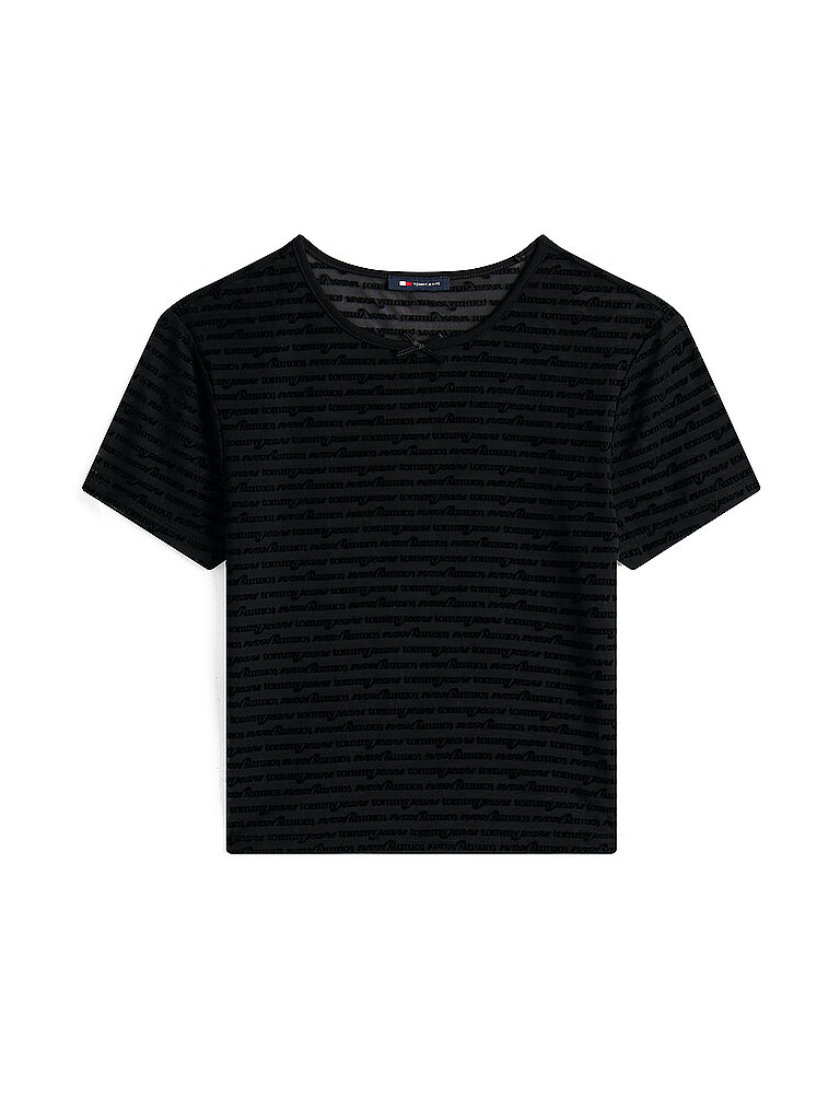 TOMMY JEANS T-Shirt  schwarz | XS