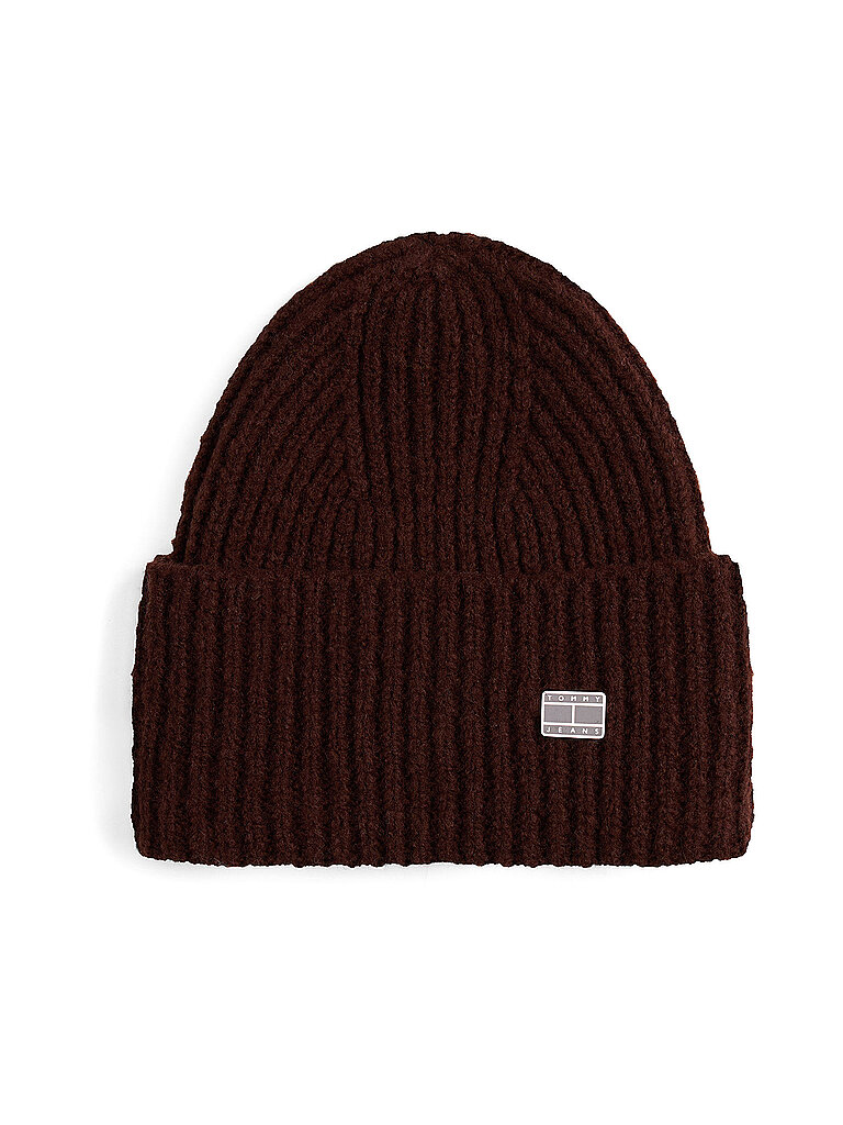 TOMMY JEANS Mütze - Haube  braun