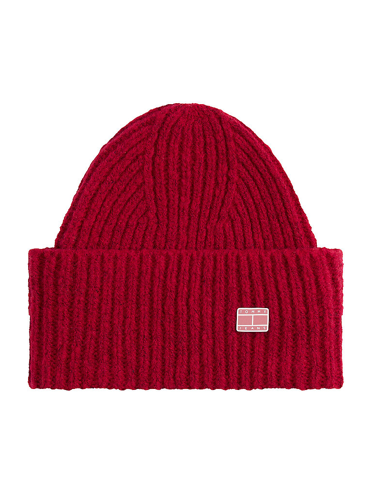 TOMMY JEANS Mütze - Haube  rot