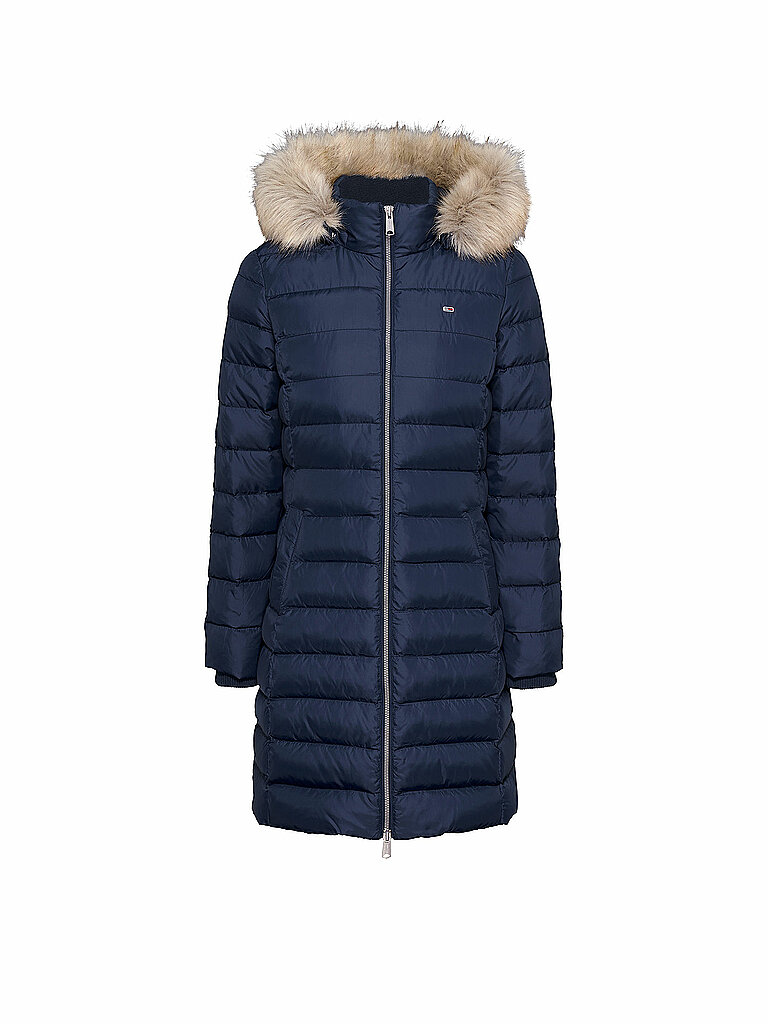 TOMMY JEANS Steppmantel dunkelblau | XS