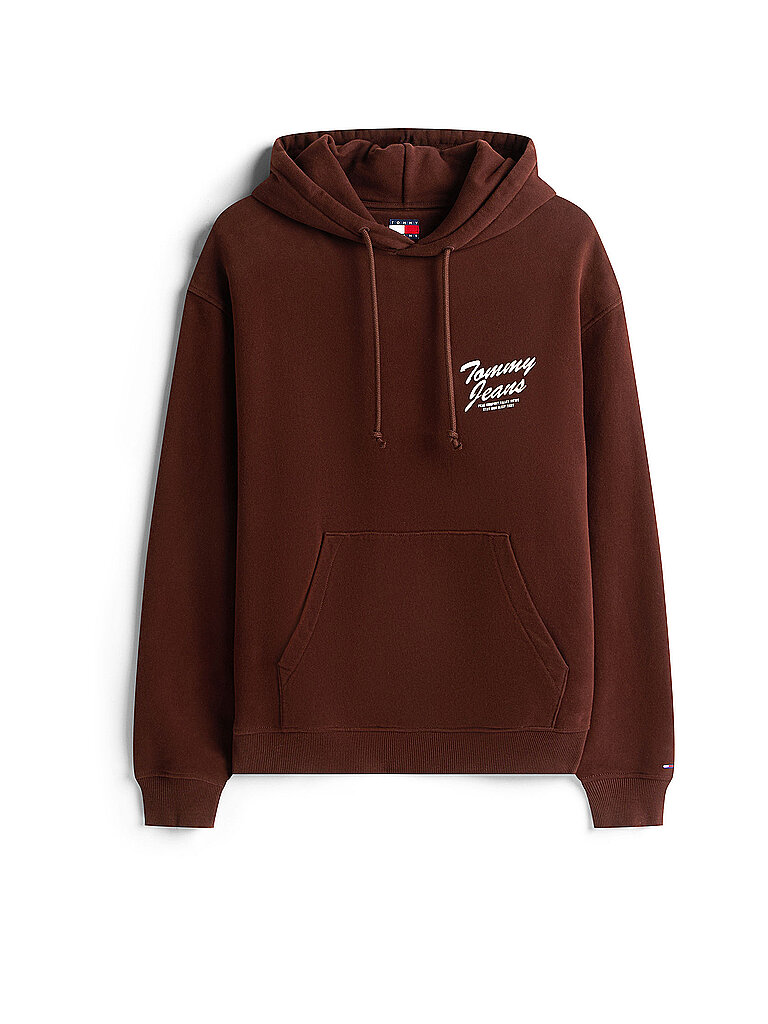 TOMMY JEANS Kapuzensweater - Hoodie braun | S