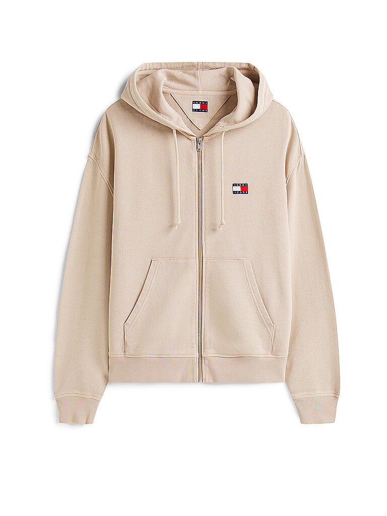 TOMMY JEANS Sweatjacke  beige | S