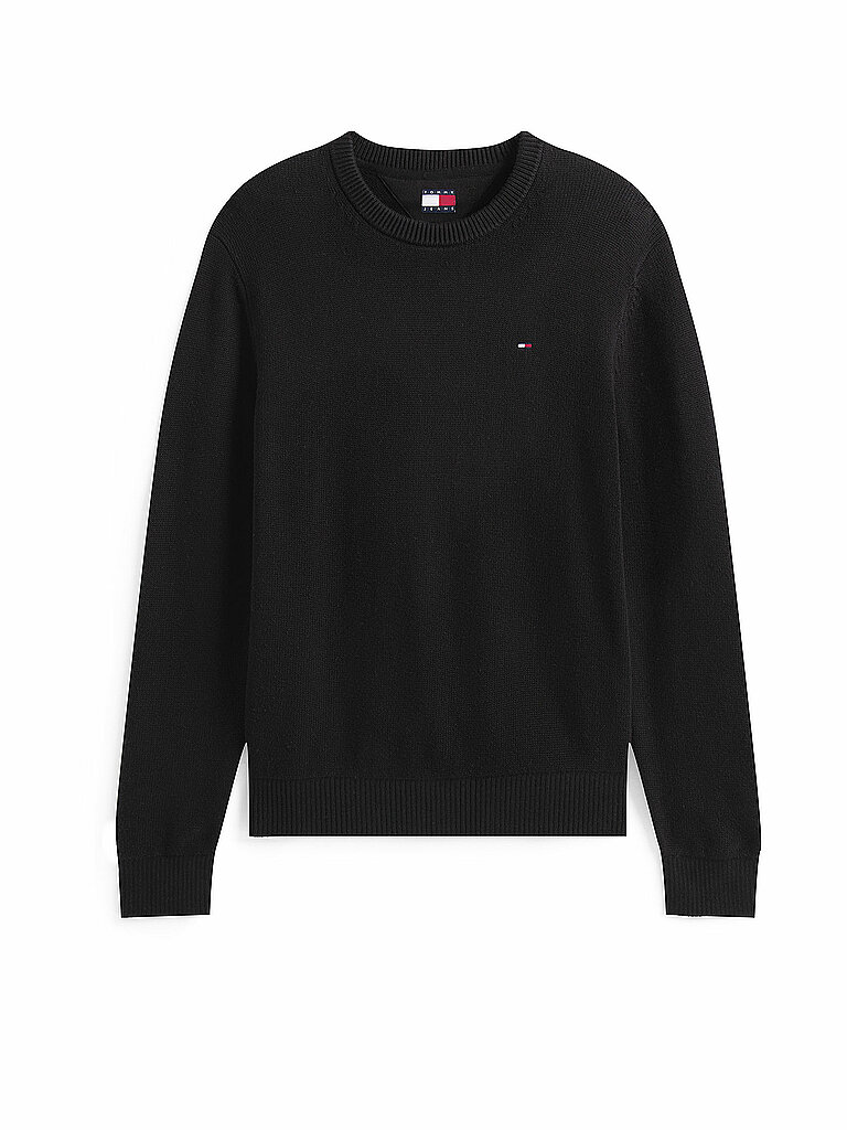 TOMMY JEANS Pullover  schwarz | S
