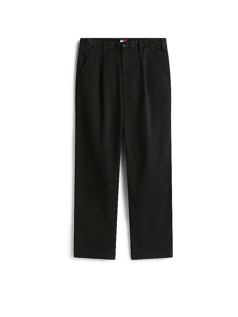 TOMMY JEANS Chino  schwarz | 28/L32