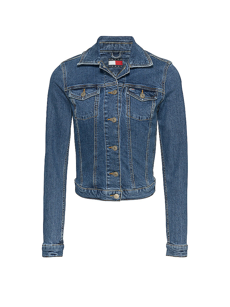 TOMMY JEANS Jeansjacke  dunkelblau | XS