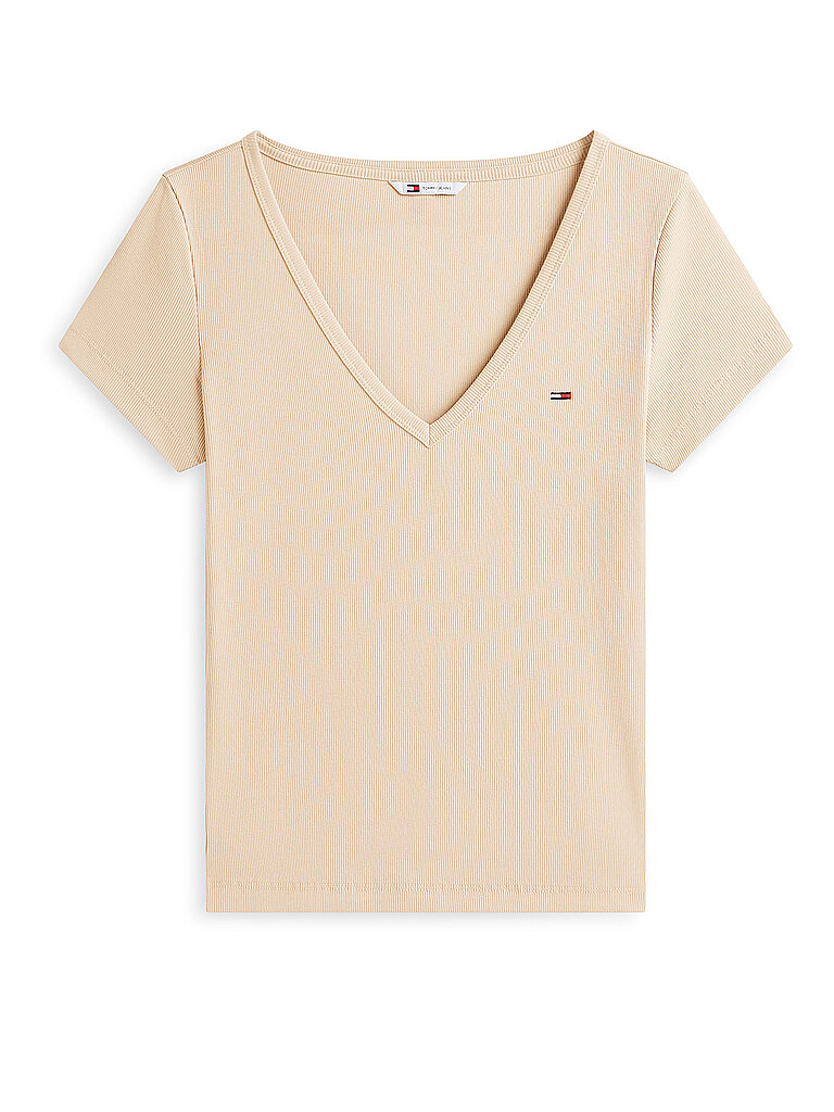 TOMMY JEANS T-Shirt  beige | XS