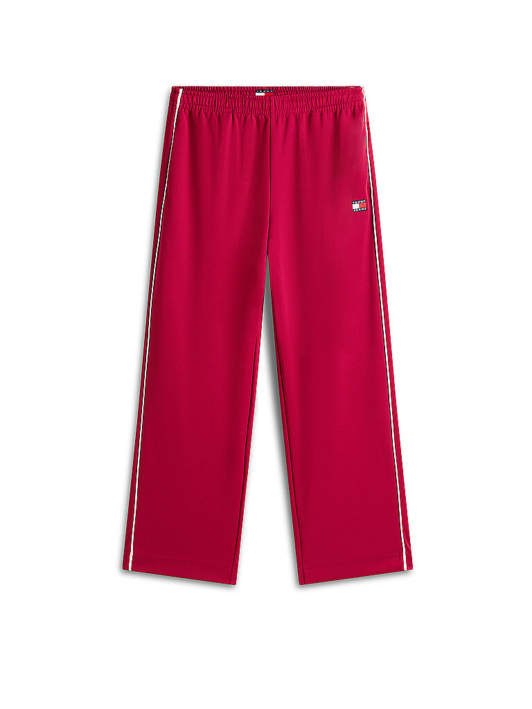 Jogginghose dunkelrot L damen