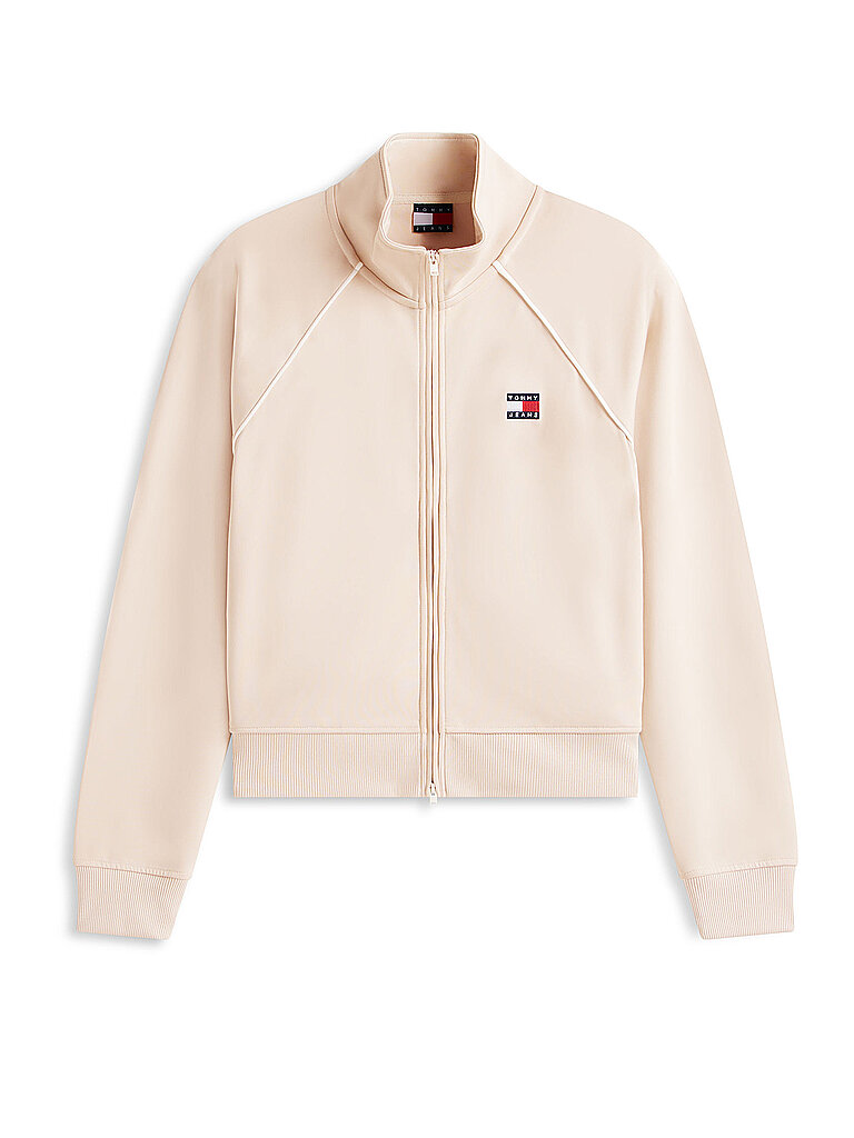Sweatjacke beige L damen