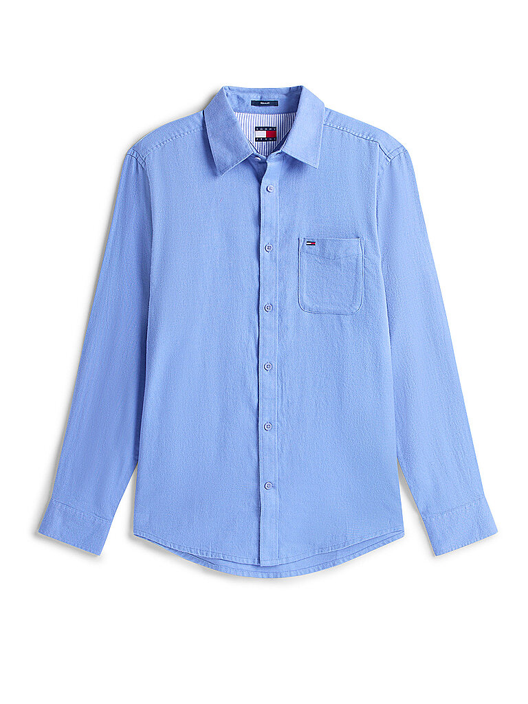 TOMMY JEANS Hemd  hellblau | M