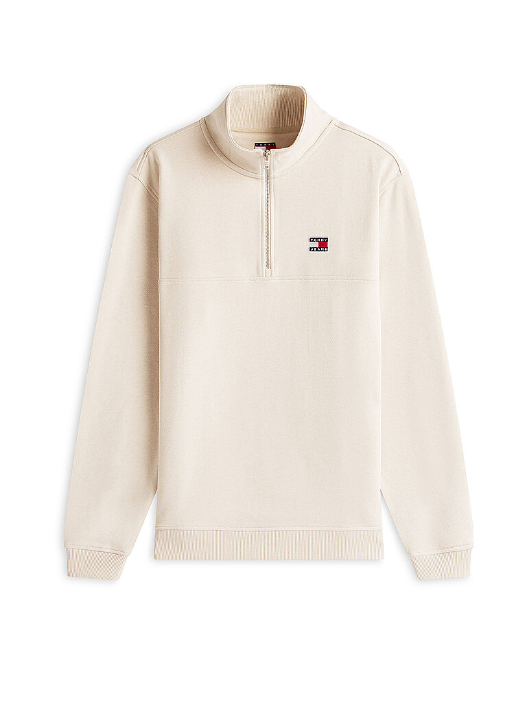 TOMMY JEANS Troyer Sweater  creme | XS